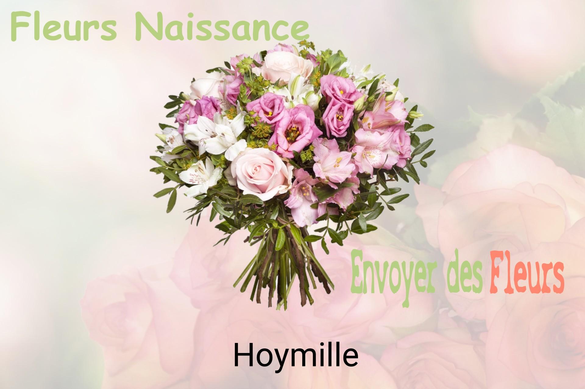 Bouquet de fleurs de naissance livré à Hoymille